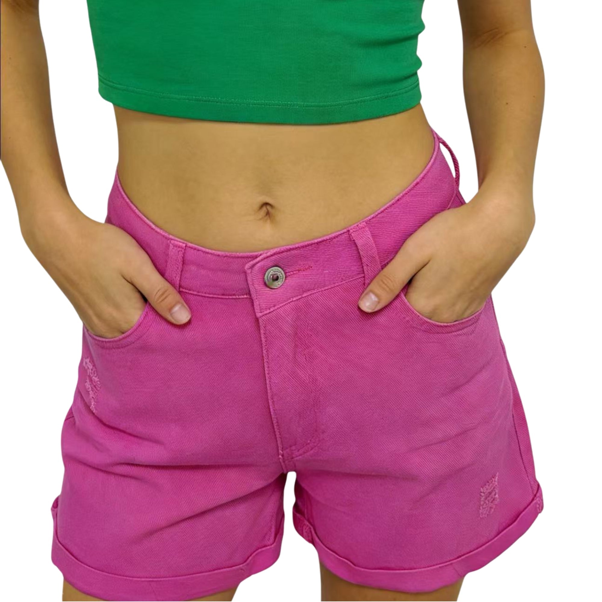 Virel Denim Shorts - modelita.nl