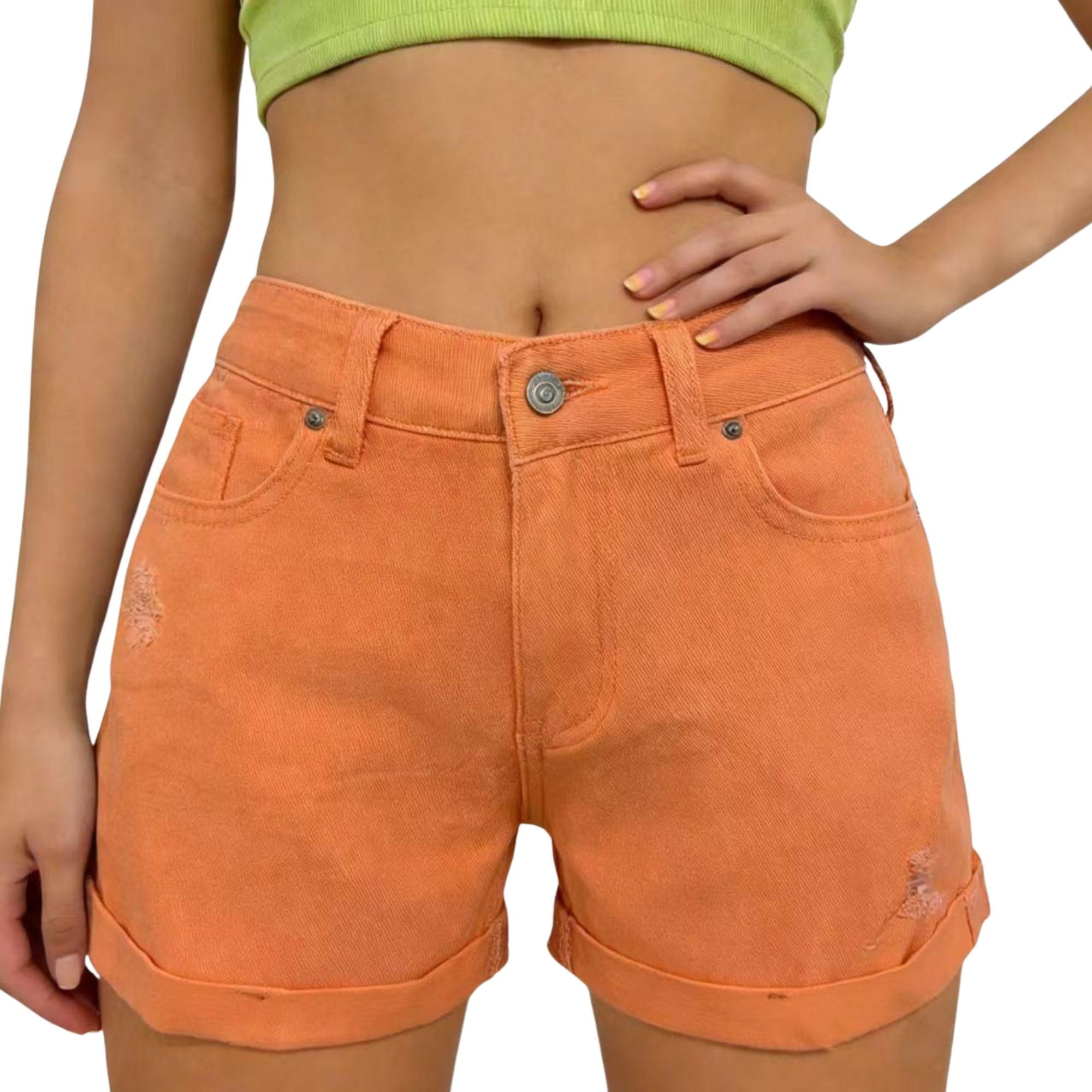 Virel Denim Shorts - modelita.nl