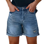 Virel Denim Shorts - modelita.nl