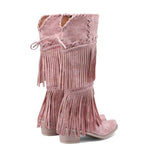 Wild West Fringe Boots - modelita.nl