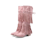 Wild West Fringe Boots - modelita.nl