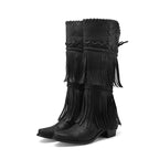 Wild West Fringe Boots - modelita.nl