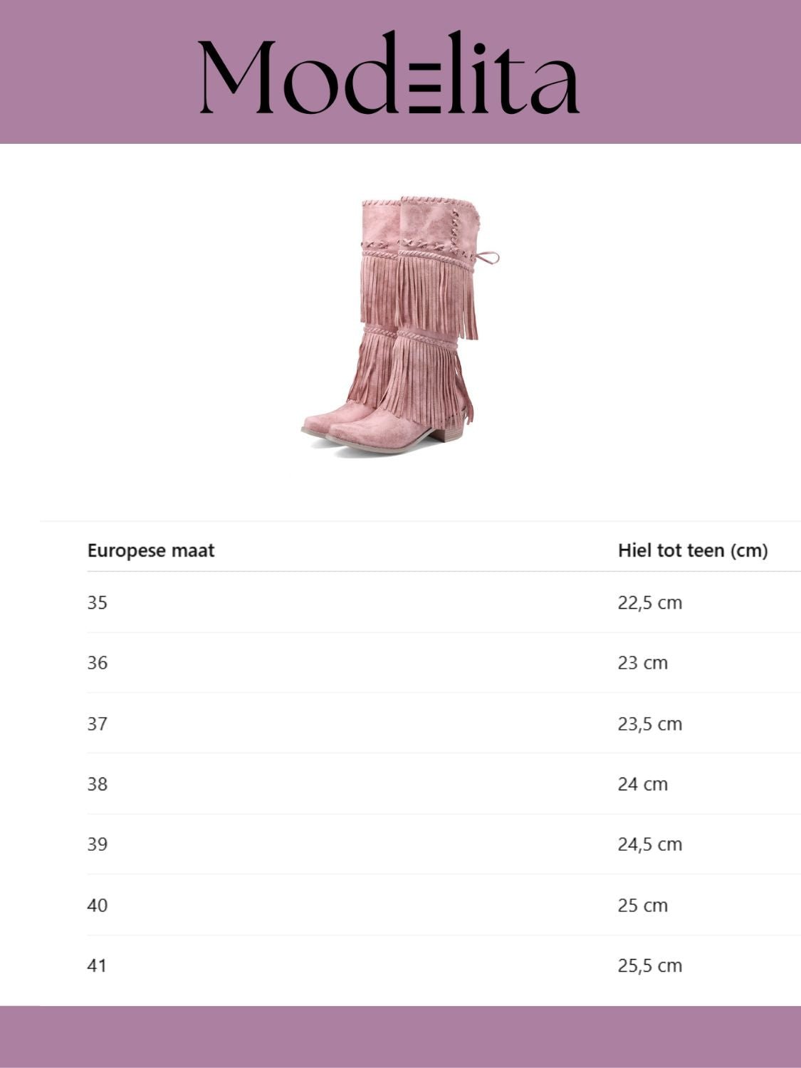 Wild West Fringe Boots - modelita.nl