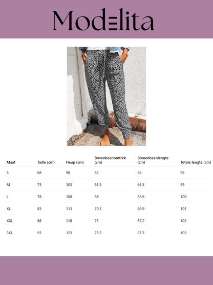 WildEase Leopard broek - modelita.nl