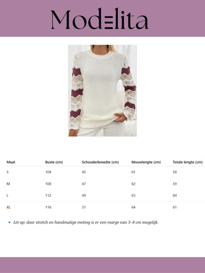 Woven Harmony Trui - modelita.nl